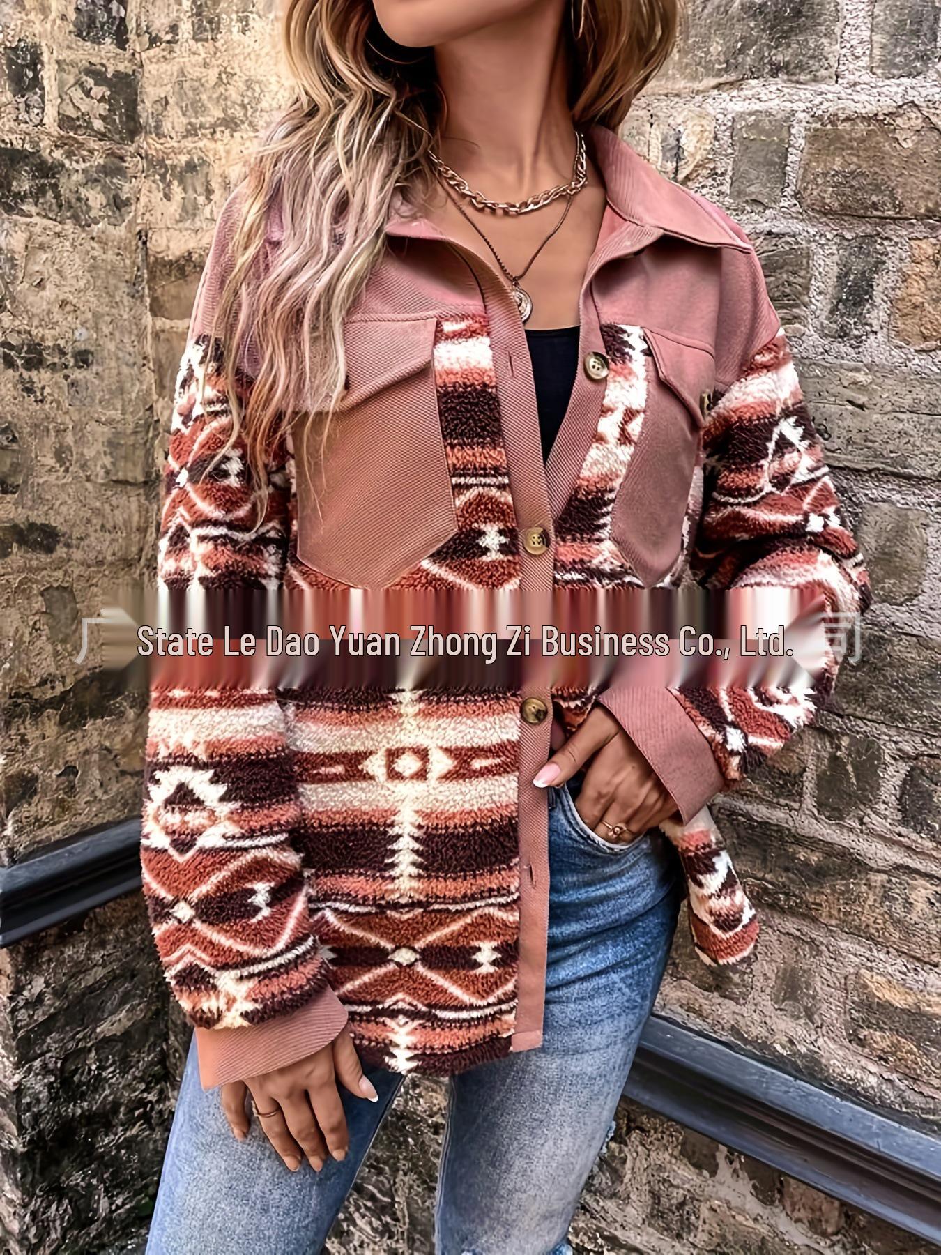 European & American Autumn/Winter Fur Zipper Lapel Plush Jacket - Mid-Length Bestseller XL хакі
European & American Autumn/Winter Fur Zipper Lapel Plush Jacket - Mid-Length Bestseller XL хакі