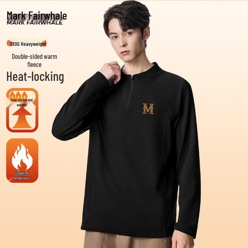 Mark Fairwhale Men s Double-Sided Fleece Half-Zip T-Shirt M
Mark Fairwhale Men s Double-Sided Fleece Half-Zip T-Shirt M