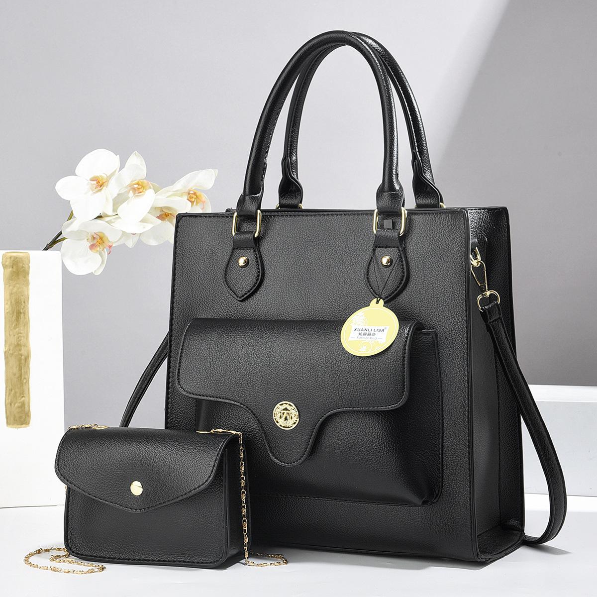 Новая текстура сумки, сумка через плечо, сумка для матери и ребенка, гладкая сумка через плечо, женская сумка 31*11*30 чёрный
Новая текстура сумки, сумка через плечо, сумка для матери и ребенка, гладкая сумка через плечо, женская сумка 31*11*30 чёрный