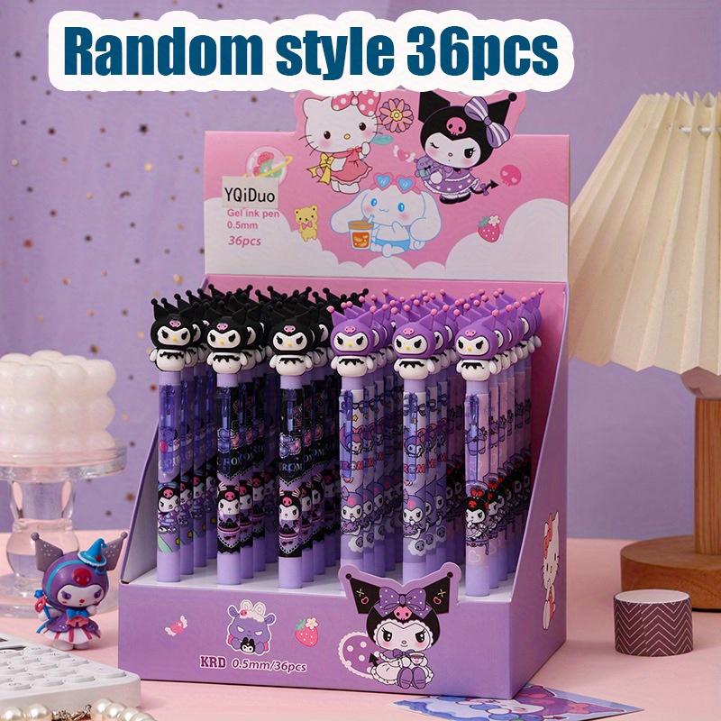 36pcs Sanrio Gel Pen Hello Kitty Cartoon Hellokitty Black 0.5mm ST Quick Drying Press The Ballpoint Pen Learning Stationery Gifts Random style 36Pcs
36pcs Sanrio Gel Pen Hello Kitty Cartoon Hellokitty Black 0.5mm ST Quick Drying Press The Ballpoint Pen Learning Stationery Gifts Random style 36Pcs