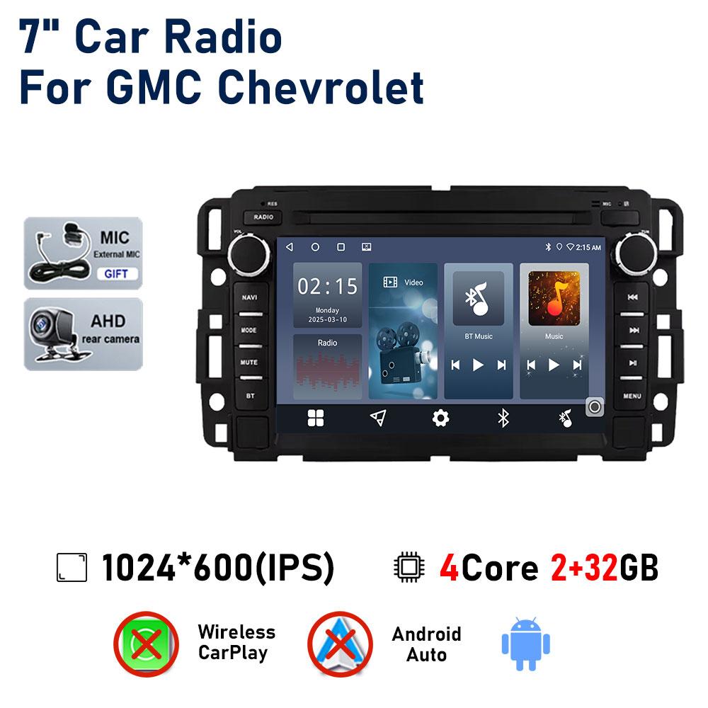 Android 15 For GMC Chevrolet Yukon Tahoe Suburban Sierra Acadia Car Radio Multimedia Stereo Player GPS Navigation Carplay
Android 15 For GMC Chevrolet Yukon Tahoe Suburban Sierra Acadia Car Radio Multimedia Stereo Player GPS Navigation Carplay