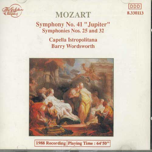 CD BARRY WORDSWORTH - Mozart Symphonies 25 And 32 8330113 GOLDEN CLASSICS Non Japan Classical Used
CD BARRY WORDSWORTH - Mozart Symphonies 25 And 32 8330113 GOLDEN CLASSICS Non Japan Classical Used