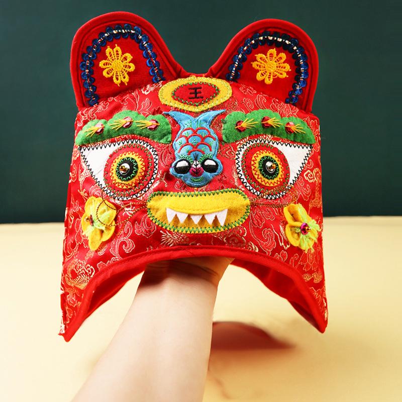 Chinese Style Embroidered Tiger Head Baby Hat for Spring & Autumn - Perfect for 100 Days, Birthday Parties & Photos
Chinese Style Embroidered Tiger Head Baby Hat for Spring & Autumn - Perfect for 100 Days, Birthday Parties & Photos
