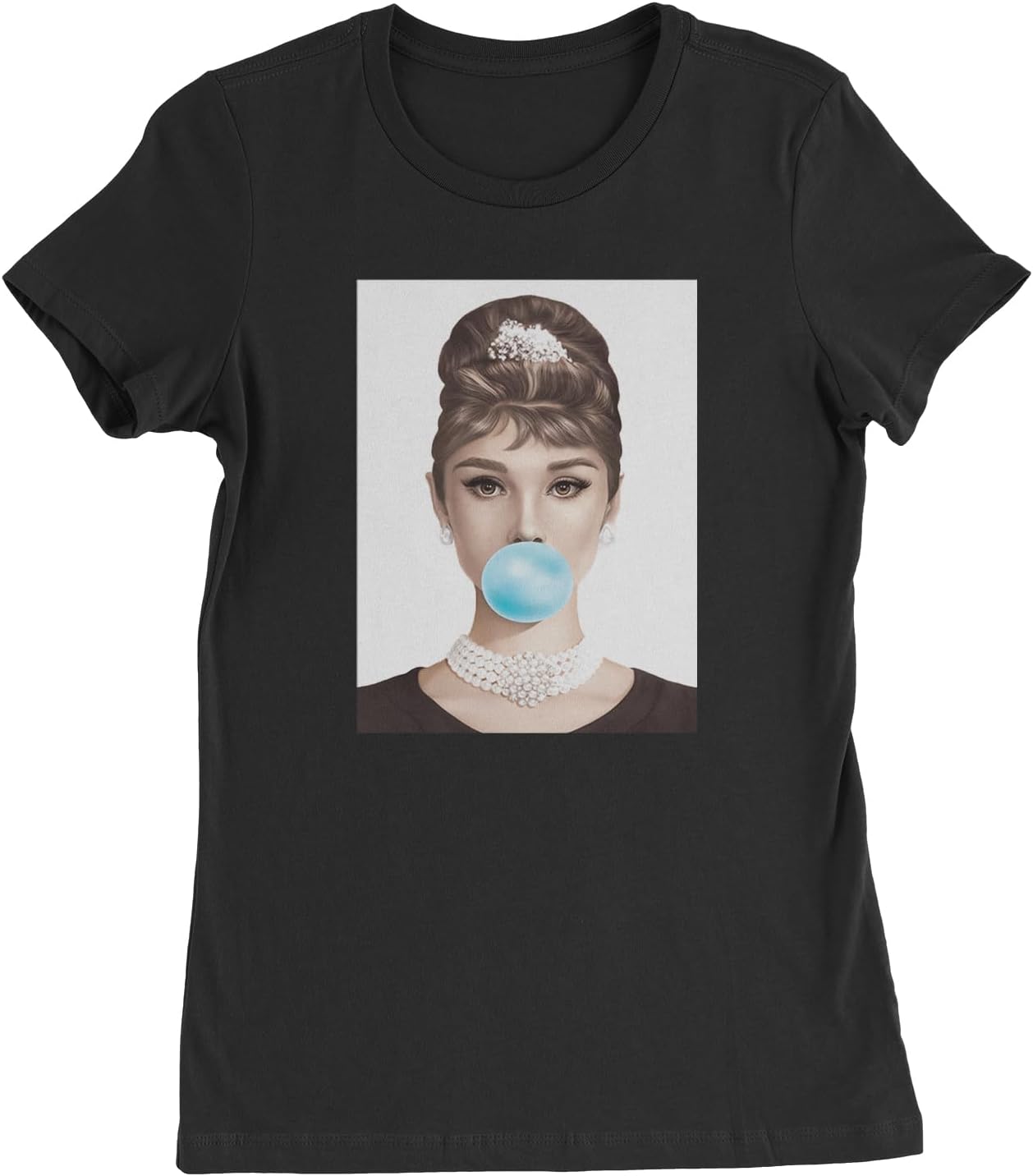 Expression Tees Audrey Hepburn Chewing Bubble Gum American Icon Womens T-Shirt, Soft Cotton 5XL різнокольоровий
Expression Tees Audrey Hepburn Chewing Bubble Gum American Icon Womens T-Shirt, Soft Cotton 5XL різнокольоровий
