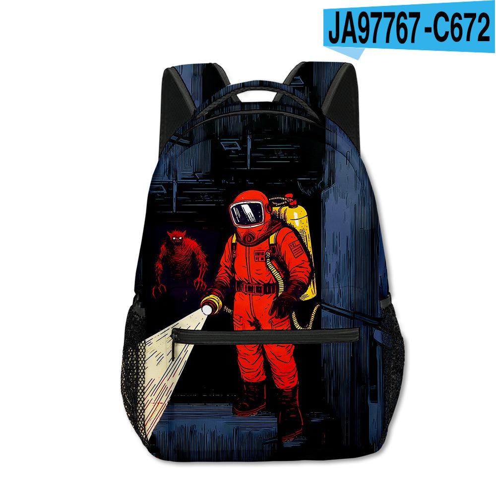Cartoon Kpop Youthful School Bags Unisex Lethal Company Travel Bags 3D Print Oxford Waterproof Notebook Shoulder Backpacks помаранчевий
Cartoon Kpop Youthful School Bags Unisex Lethal Company Travel Bags 3D Print Oxford Waterproof Notebook Shoulder Backpacks помаранчевий
