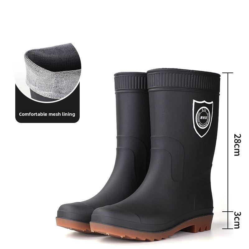 Мужские и женские износостойкие ботинки из коровьей жилы от дождя, высокие, противоскользящие, водонепроницаемые 39
Мужские и женские износостойкие ботинки из коровьей жилы от дождя, высокие, противоскользящие, водонепроницаемые 39
