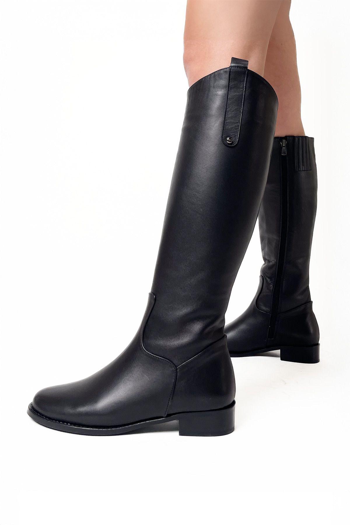 Women Modern Stylish Fashion Boots Genuine Leather Black Genuine Leather Zipper Riding Casual Comfort Boots 37
Women Modern Stylish Fashion Boots Genuine Leather Black Genuine Leather Zipper Riding Casual Comfort Boots 37