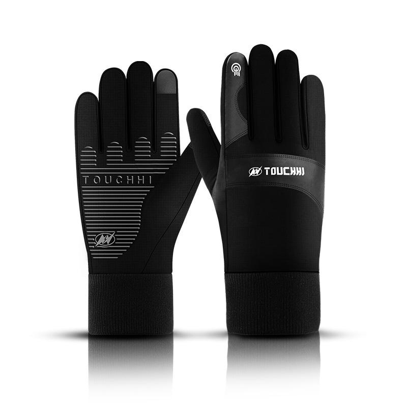 Зимние велосипедные перчатки с сенсорным экраном: Полностью закрывающие пальцы, на флисовой подкладке, ветрозащитные для мужчин и женщин M чёрный
Зимние велосипедные перчатки с сенсорным экраном: Полностью закрывающие пальцы, на флисовой подкладке, ветрозащитные для мужчин и женщин M чёрный