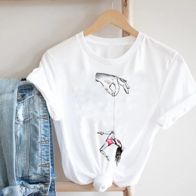 Women Casual Cartoon Cute Printing Funny Spring Summer 90s Ladies Fashion Clothes Print Tee Top Tshirt Female Graphic Tshirt S
Women Casual Cartoon Cute Printing Funny Spring Summer 90s Ladies Fashion Clothes Print Tee Top Tshirt Female Graphic Tshirt S