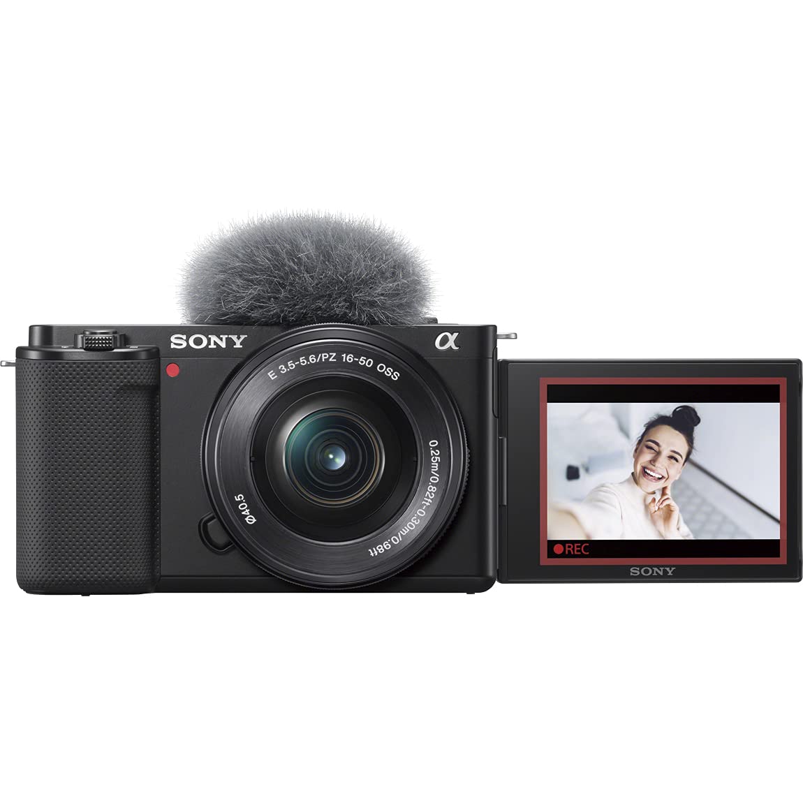 Камера SONY Vlog зі змінним об’єктивом VLOGCAM Бездзеркальна камера з одним об’єктивом Power Zoom Lens Kit Вітрове скло в комплекті Чорний B APS-C ZV-E10 (Включено
Камера SONY Vlog зі змінним об’єктивом VLOGCAM Бездзеркальна камера з одним об’єктивом Power Zoom Lens Kit Вітрове скло в комплекті Чорний B APS-C ZV-E10 (Включено