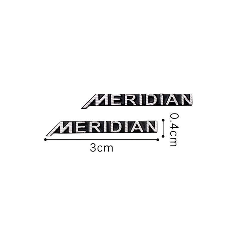 Car MERIDIAN Logo Emblem 3D Aluminum Speaker Audio Auto Emblem Decorate Sticker Styling Decals For Jaguar Land Rover Range Rover
Car MERIDIAN Logo Emblem 3D Aluminum Speaker Audio Auto Emblem Decorate Sticker Styling Decals For Jaguar Land Rover Range Rover