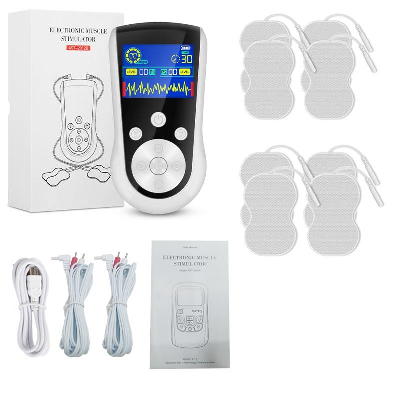 EMS 25 Mode Electric Muscle Stimulator Digital Pulse Therapy Acupuncture Relaxes Stiff Muscles Sleep Aid Portable Body Massager белый
EMS 25 Mode Electric Muscle Stimulator Digital Pulse Therapy Acupuncture Relaxes Stiff Muscles Sleep Aid Portable Body Massager белый