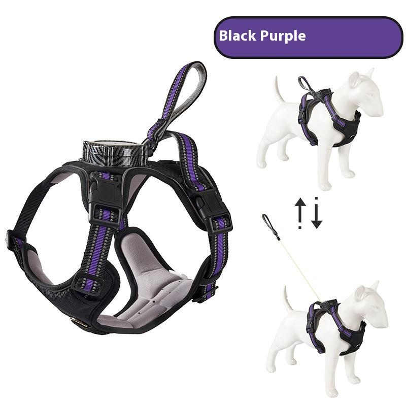 Anti-Pull Retractable Dog Harness Leash Automatic Adjustable Pet Vest with Comfortable Chest Strap
Anti-Pull Retractable Dog Harness Leash Automatic Adjustable Pet Vest with Comfortable Chest Strap