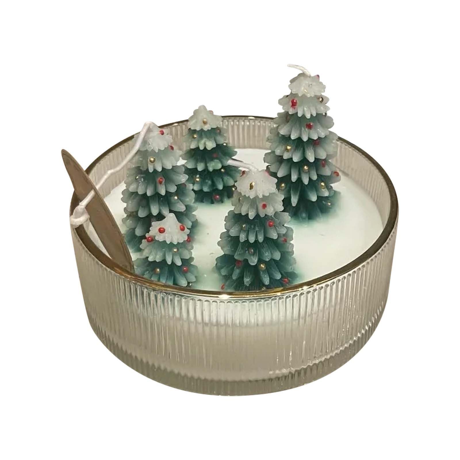 ADruer Christmas Tree Candles, Handmade Christmas Tree Shaped Candles, Winter Forest Scented Candles, 1 Piece, for Xmas Home
ADruer Christmas Tree Candles, Handmade Christmas Tree Shaped Candles, Winter Forest Scented Candles, 1 Piece, for Xmas Home