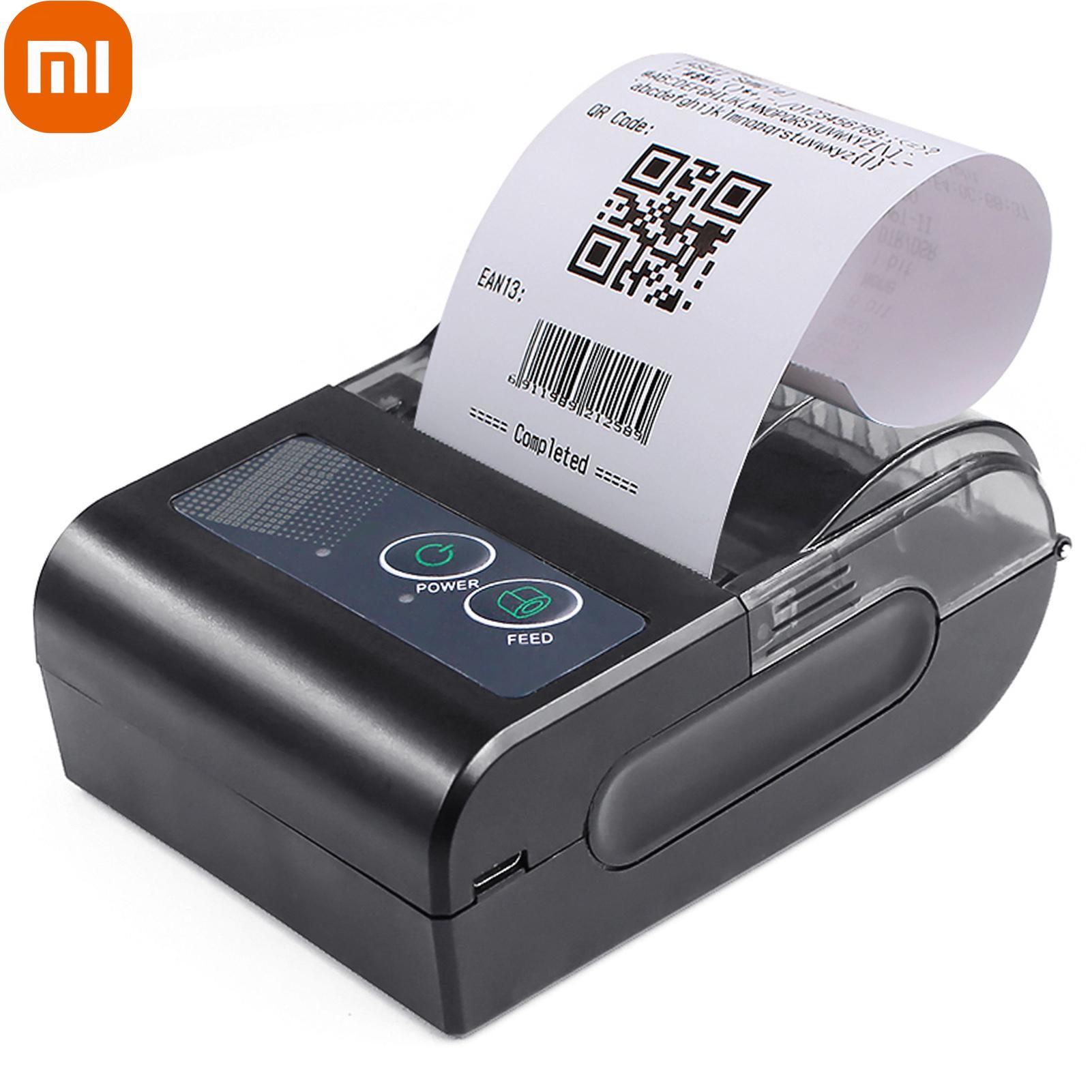 Мини-портативный термопринтер Xiaomi, беспроводной принтер с чеками и доставкой, экспресс-принтер USB BT 
Мини-портативный термопринтер Xiaomi, беспроводной принтер с чеками и доставкой, экспресс-принтер USB BT