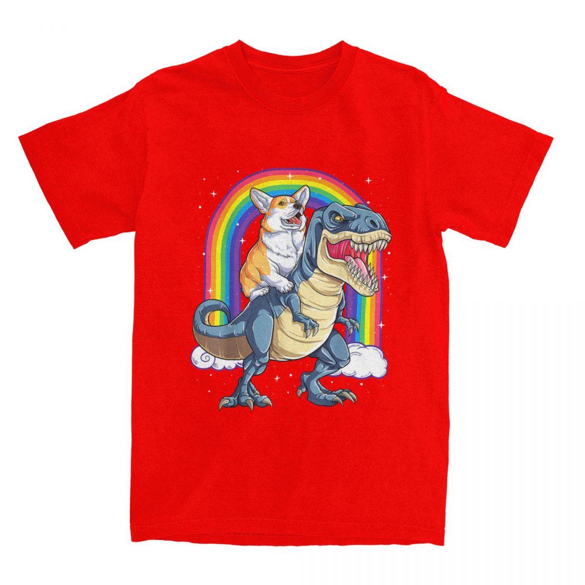 Unisex T Shirt Corgi Riding Dinosaur Funny Space Galaxy Rainbow TShirts Cool Summer Tee Shirt Streetwear Cotton Tops Plus Size 5XL S
Unisex T Shirt Corgi Riding Dinosaur Funny Space Galaxy Rainbow TShirts Cool Summer Tee Shirt Streetwear Cotton Tops Plus Size 5XL S
