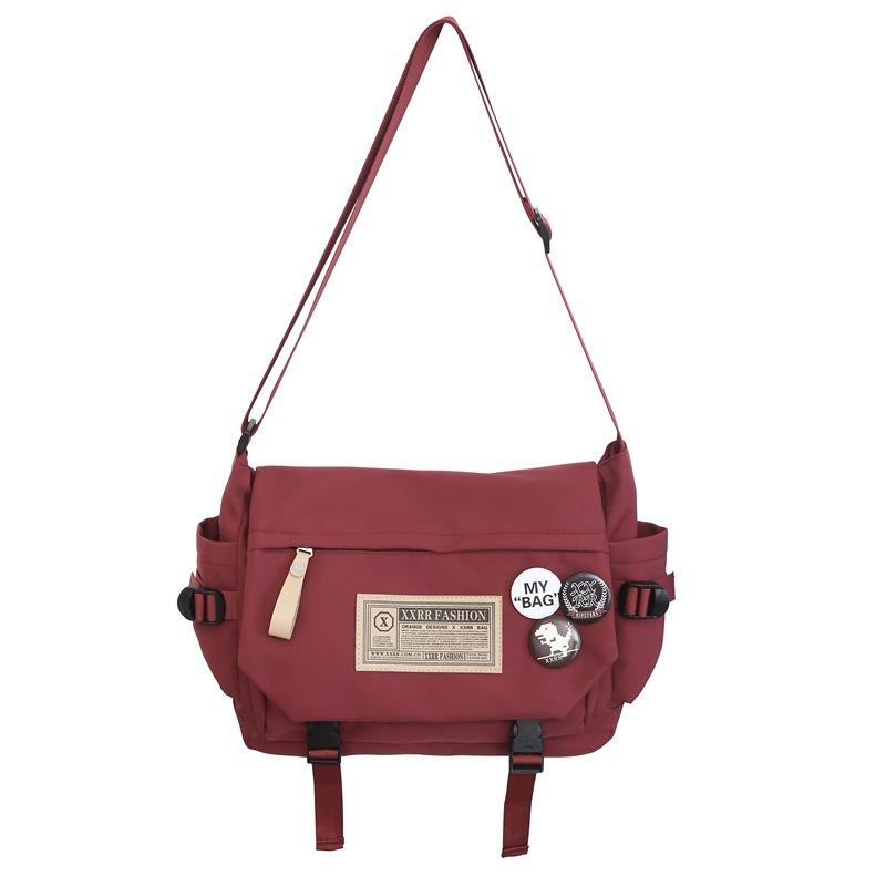 Сумка на одно плечо для мужчин и женщин, большая вместительная сумка для школьников младших классов красный
Сумка на одно плечо для мужчин и женщин, большая вместительная сумка для школьников младших классов красный