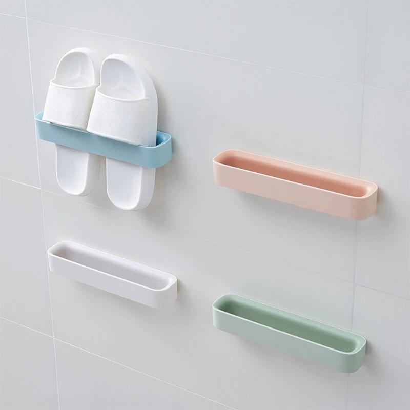 Slipper Rack Self-adhesive Bathroom Wall-mounted Storage Rack Slipper Hook Toilet Drain Toilet Bedroom Shoe Drying Organizer
Slipper Rack Self-adhesive Bathroom Wall-mounted Storage Rack Slipper Hook Toilet Drain Toilet Bedroom Shoe Drying Organizer