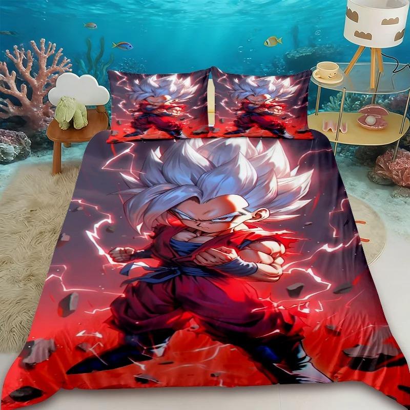 Kids Duvet Cover Dragon Ball Bedding Set Goku Quilt Cover with 1/2 Pillowcase Double Queen King Size Bedroom Decor Gifts 135x200cm
Kids Duvet Cover Dragon Ball Bedding Set Goku Quilt Cover with 1/2 Pillowcase Double Queen King Size Bedroom Decor Gifts 135x200cm