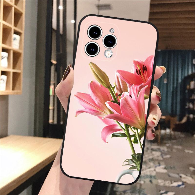 Flower Lily Phone Case For iPhone 17 Pro Max Air 16 15 14 13 Pro Max 15 16 Pro 15Plus Silicone Cover iPhone 17Pro
Flower Lily Phone Case For iPhone 17 Pro Max Air 16 15 14 13 Pro Max 15 16 Pro 15Plus Silicone Cover iPhone 17Pro