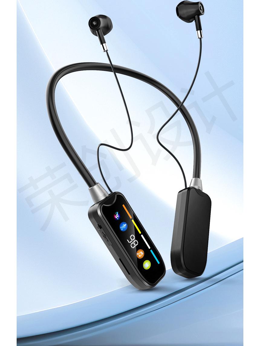 Wireless Neckband Bluetooth Headphones with Ultra-Long Battery, Digital Display, Noise Reduction, Sport-Ready, Universal Compatibility Bagged чорний
Wireless Neckband Bluetooth Headphones with Ultra-Long Battery, Digital Display, Noise Reduction, Sport-Ready, Universal Compatibility Bagged чорний