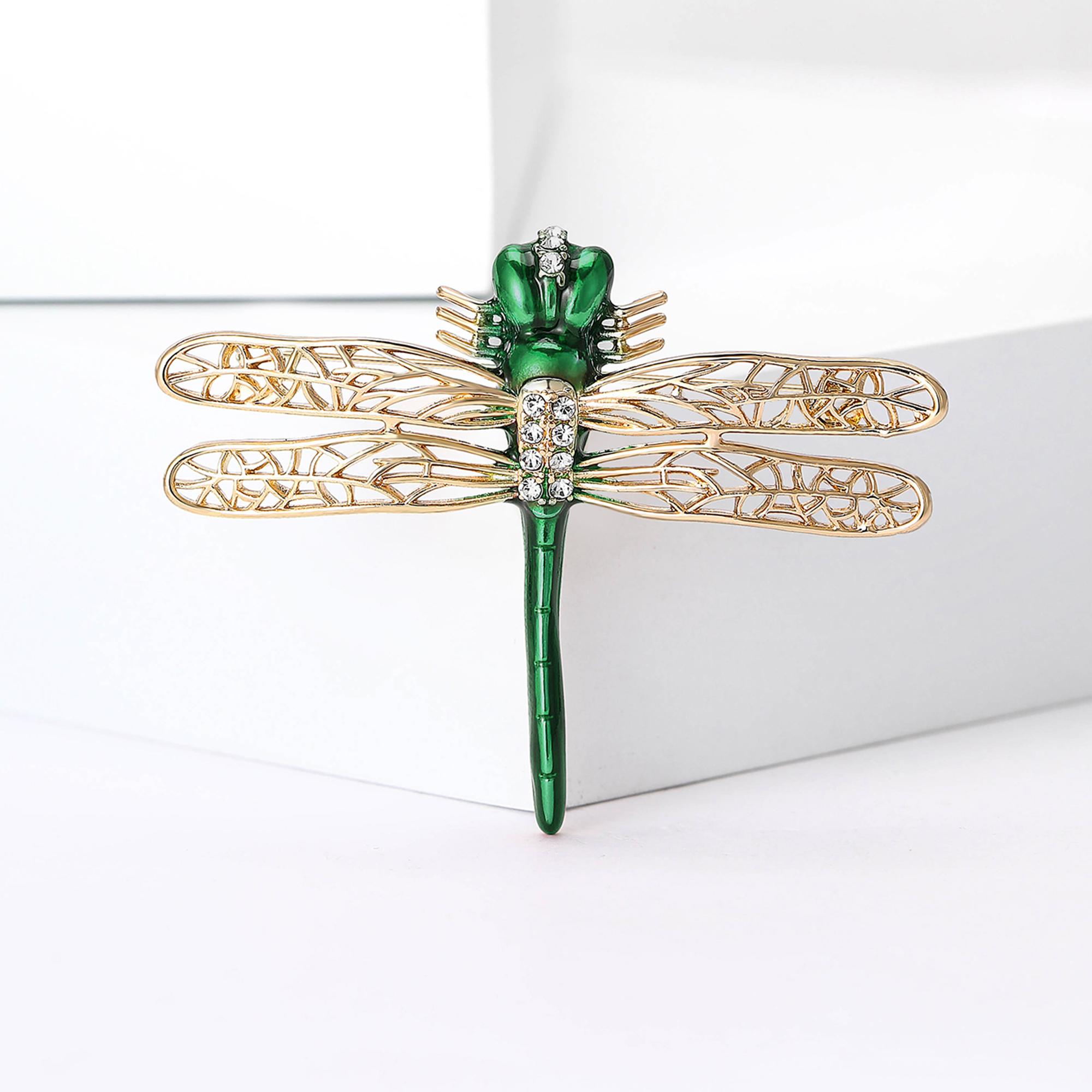 Luxury Rhinestone Dragonfly Brooches for Women Unisex Insect Pins Event Party Gifts New Backpack Decoration Clothes Accessories
Luxury Rhinestone Dragonfly Brooches for Women Unisex Insect Pins Event Party Gifts New Backpack Decoration Clothes Accessories