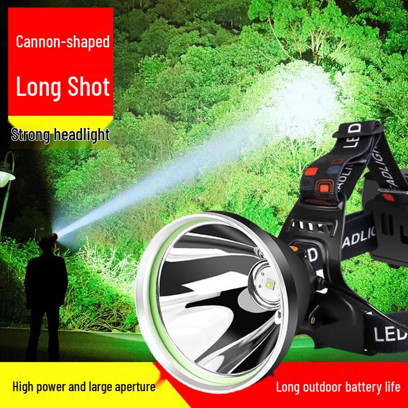 Rechargeable Outdoor Waterproof LED Headlamp
Rechargeable Outdoor Waterproof LED Headlamp