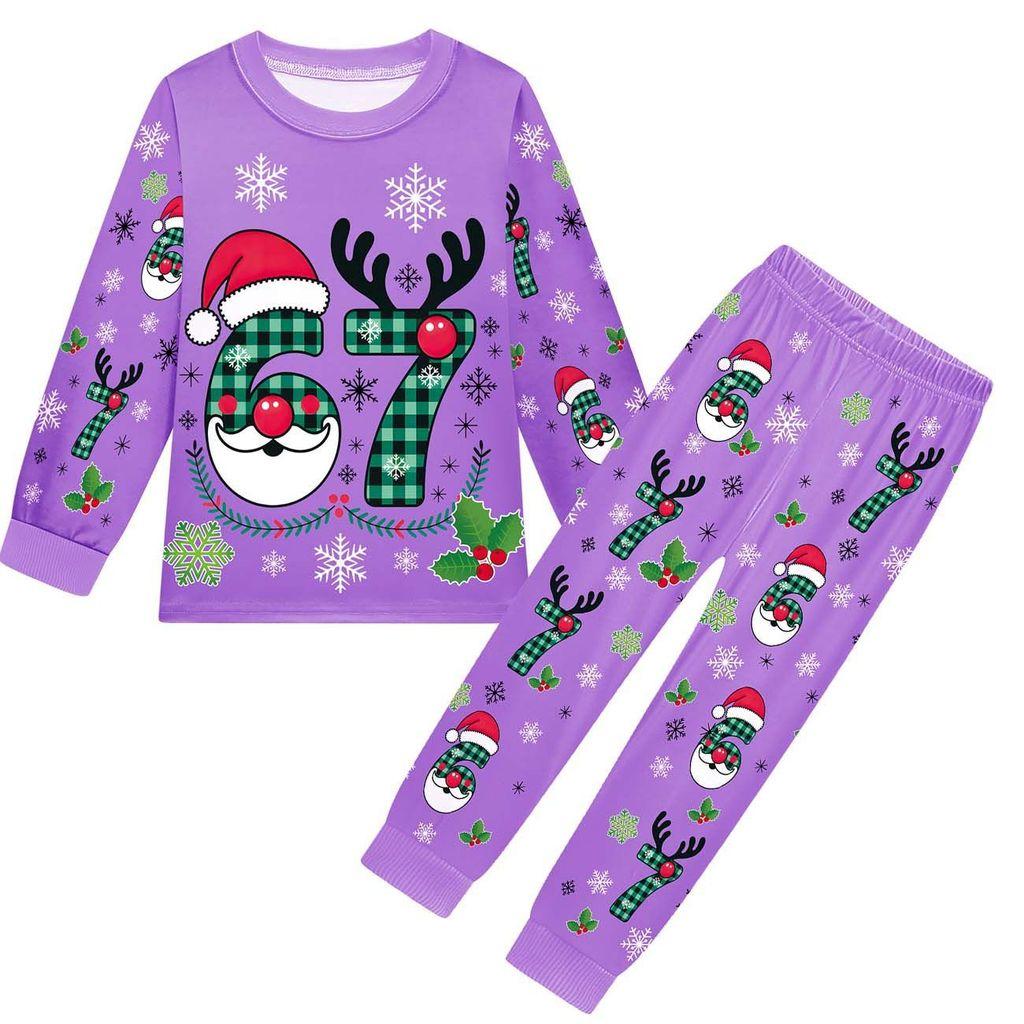 19698 Kids Boys Girls Christmas Steal a Brainrot 67 Six Seven Print Long Sleeves T-Shirt Pants Pajamas Sleepwear Sets 100cm
19698 Kids Boys Girls Christmas Steal a Brainrot 67 Six Seven Print Long Sleeves T-Shirt Pants Pajamas Sleepwear Sets 100cm