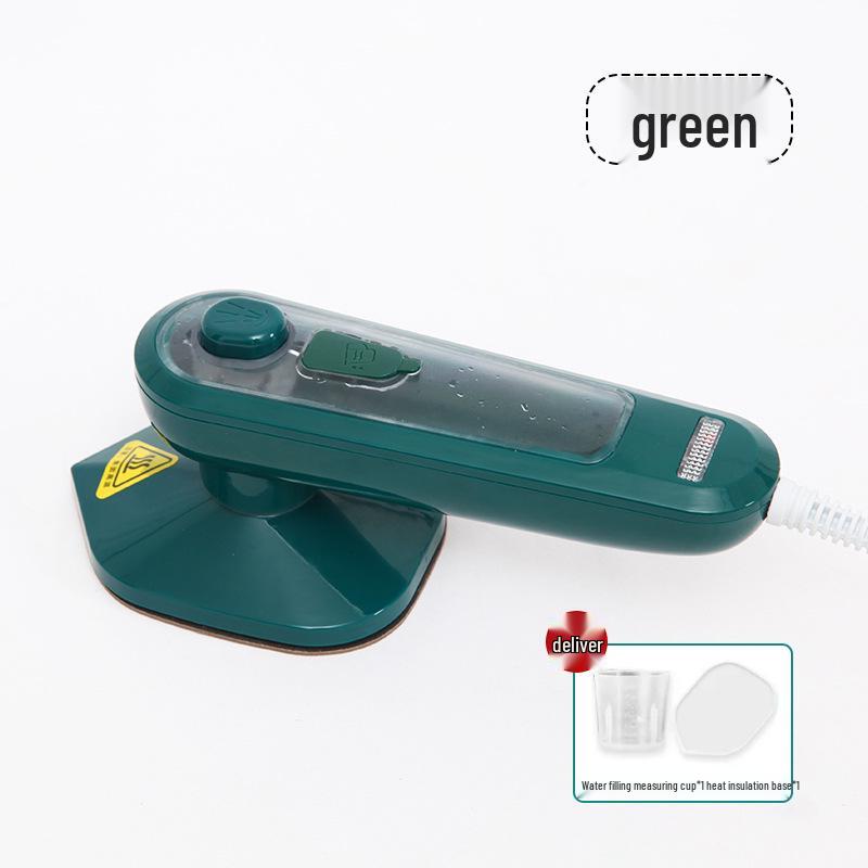 Compact Handheld Garment Steamer and Iron for Home and Dorm Use Round Plug (EU) темно-зелений колір
Compact Handheld Garment Steamer and Iron for Home and Dorm Use Round Plug (EU) темно-зелений колір