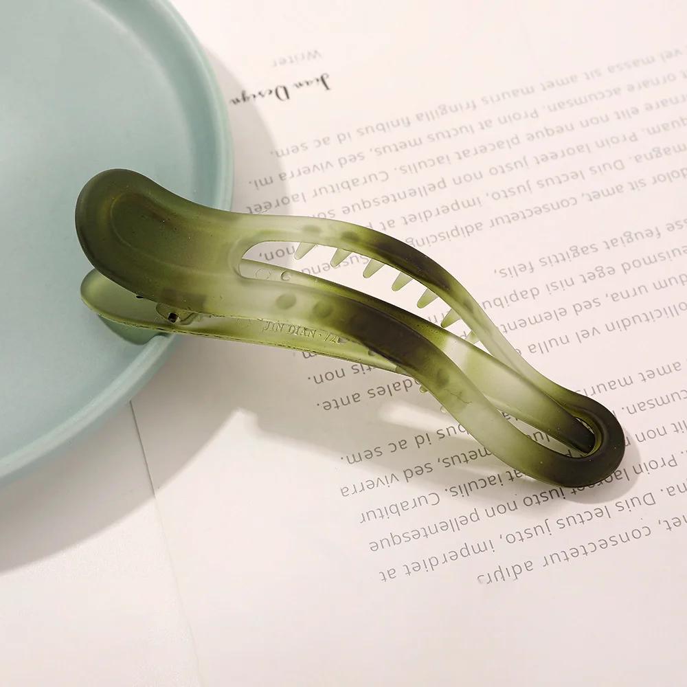 1PCS Matte Duckbill Hair Claws Barrettes Bow Solid Color Hair Clips Hair Accessories For Women Hairpin Ponytail Headwear 11.5x2cm зелёный
1PCS Matte Duckbill Hair Claws Barrettes Bow Solid Color Hair Clips Hair Accessories For Women Hairpin Ponytail Headwear 11.5x2cm зелёный