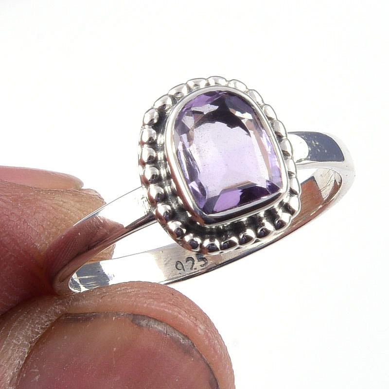 Natural Pink Amethyst Gemstone Handmade 925 Solid Sterling Silver Ring S.7 D1i67
Natural Pink Amethyst Gemstone Handmade 925 Solid Sterling Silver Ring S.7 D1i67