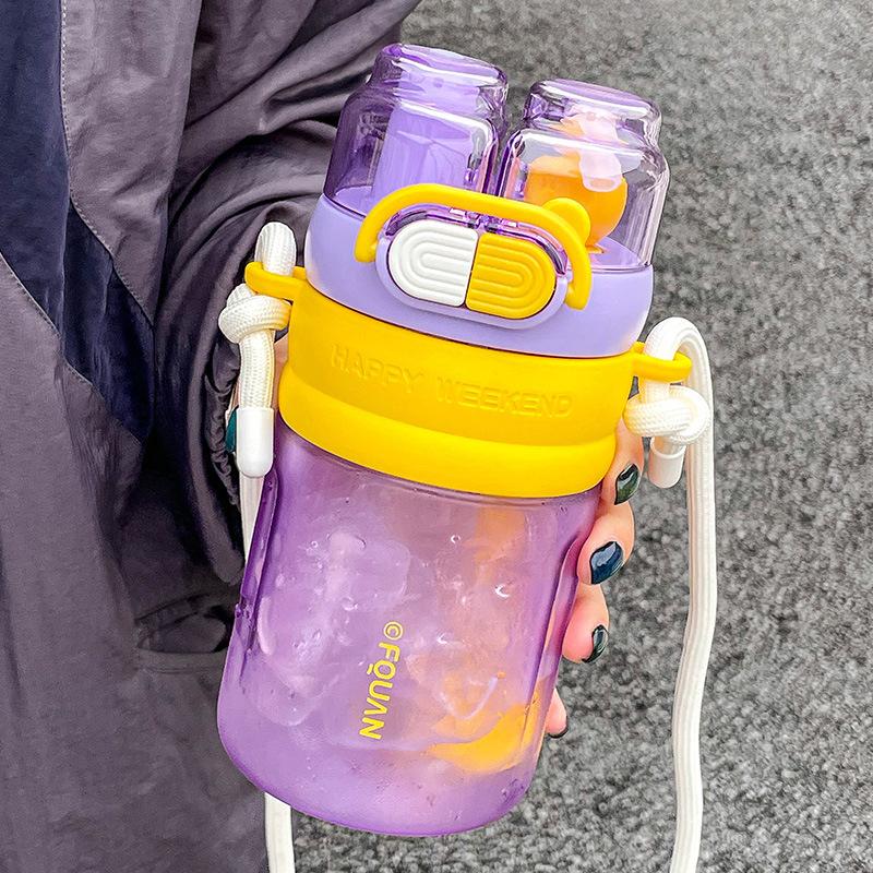 Straw water cup, new girls summer manual mixing cup, students large-capacity double-drinking cup, boys Single cup
Straw water cup, new girls summer manual mixing cup, students large-capacity double-drinking cup, boys Single cup