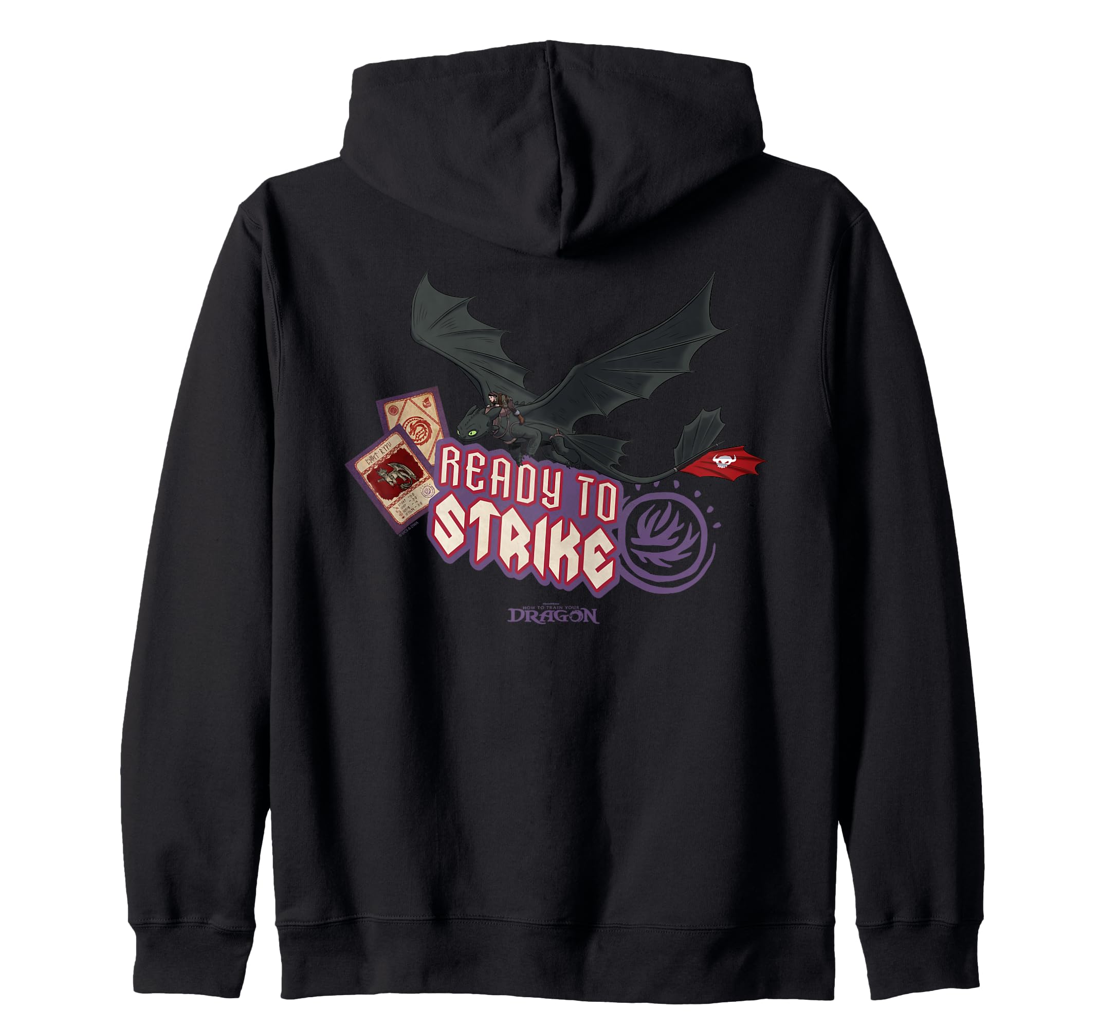 DreamWorks How to Train Your Dragon Toothless Ready to Strike Zip Hoodie
DreamWorks How to Train Your Dragon Toothless Ready to Strike Zip Hoodie