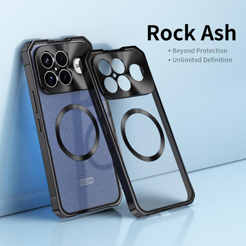 For Xiaomi Redmi K90 Pro Max K90 Case Shockproof Magnetic Translucent Matte PC + Aluminum alloy Frame Anti-fingerprint Cover Redmi K90
For Xiaomi Redmi K90 Pro Max K90 Case Shockproof Magnetic Translucent Matte PC + Aluminum alloy Frame Anti-fingerprint Cover Redmi K90
