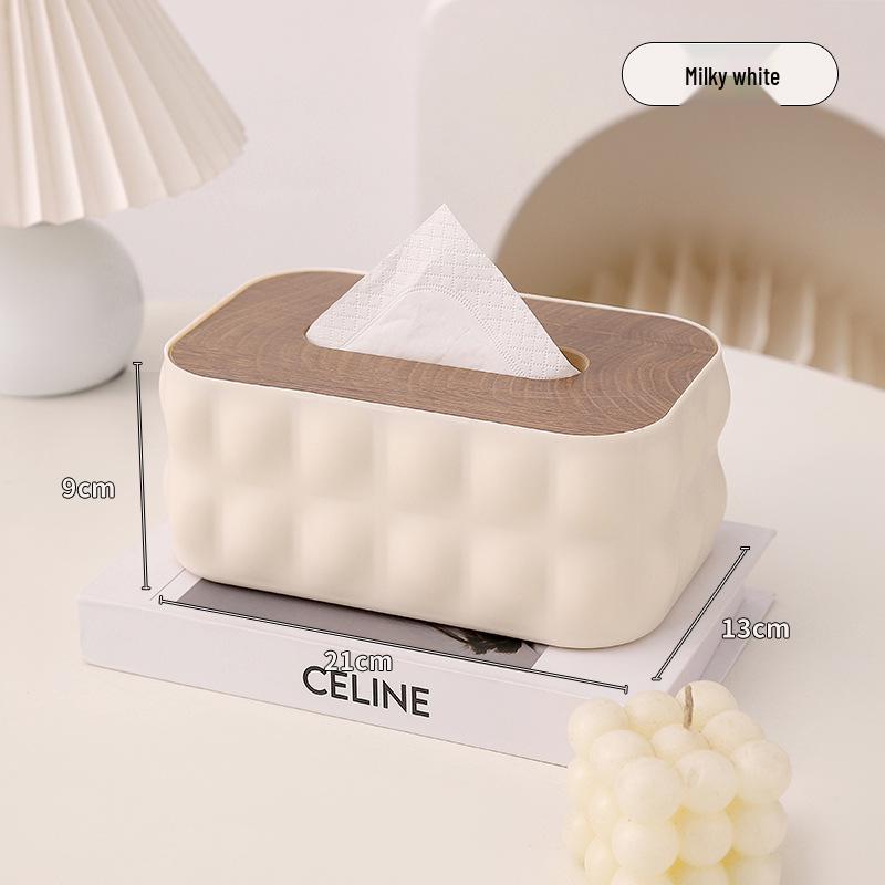 High-End Large Capacity Tissue Box with Wooden Lid for Home, Living Room, and Office бежевий
High-End Large Capacity Tissue Box with Wooden Lid for Home, Living Room, and Office бежевий