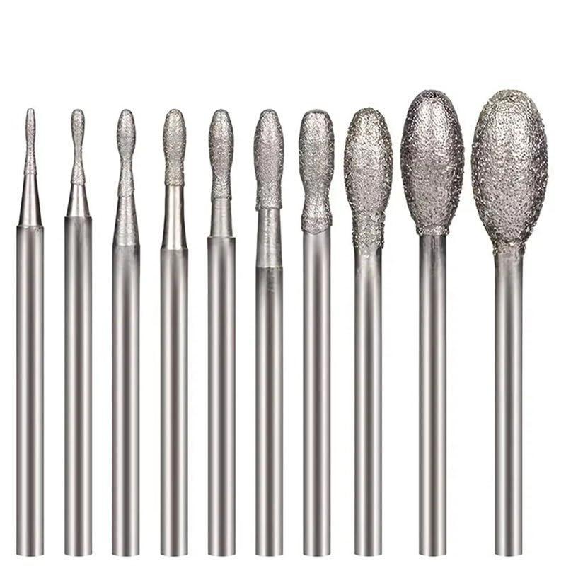 HHO-For Rotary Tool Compatible- For 10 Pcs Burr, 3/32 Inch Shank Stone Carving-Bits(Oval Shape)
HHO-For Rotary Tool Compatible- For 10 Pcs Burr, 3/32 Inch Shank Stone Carving-Bits(Oval Shape)