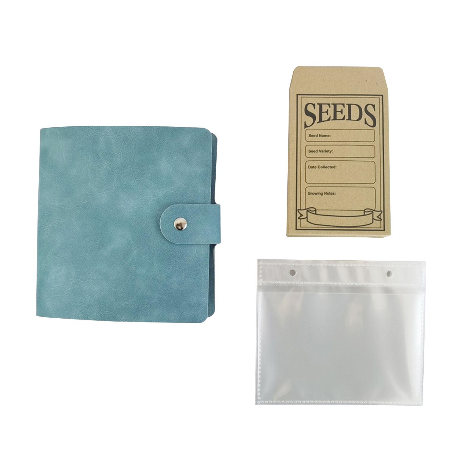Seed Storage Organizer Book with Envelopes and Plastic Pouches for Plant Seed Collection and Labeling Durable Binder for Gardeners зелёный
Seed Storage Organizer Book with Envelopes and Plastic Pouches for Plant Seed Collection and Labeling Durable Binder for Gardeners зелёный