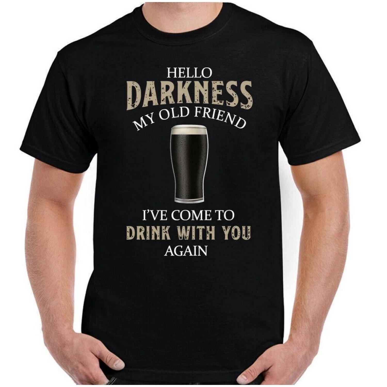 Guiness Hello Darkness My Old Friend Пиво Алкоголь Барбекю Футболка Зручна та Дихаюча М яка Повсякденний Одяг Чоловічий Одяг Футболка XXXXXL чорний
Guiness Hello Darkness My Old Friend Пиво Алкоголь Барбекю Футболка Зручна та Дихаюча М яка Повсякденний Одяг Чоловічий Одяг Футболка XXXXXL чорний