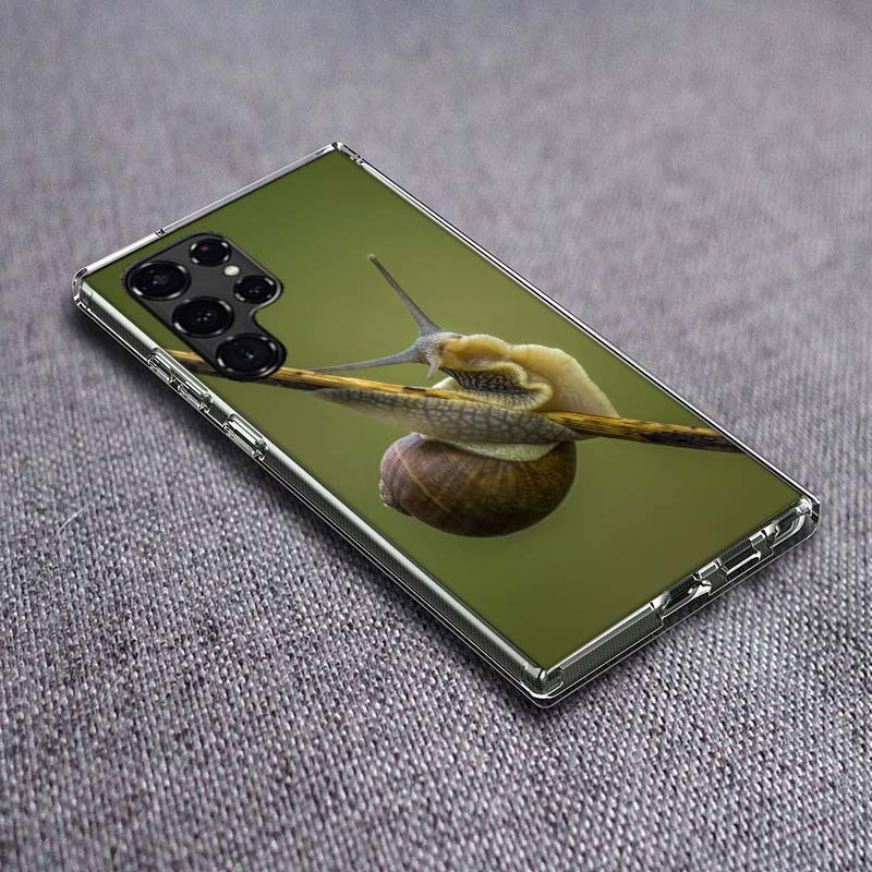 Cartoon Animal Snail Clear Phone Case for Samsung Galaxy S24 S23 S21 Plus S20 FE S22 S26 Ultra S25 Edge TPU Capa Cases Cover She Samsung S20 Ultra
Cartoon Animal Snail Clear Phone Case for Samsung Galaxy S24 S23 S21 Plus S20 FE S22 S26 Ultra S25 Edge TPU Capa Cases Cover She Samsung S20 Ultra