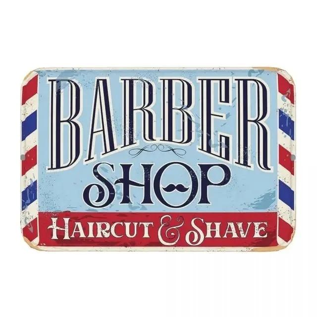 Barber Shop Mat Welcome Doormat Balcony Indoor Corridor Porch Entrance Floor Carpet Machine Washable Floormat Accessories Rug 40X60cm
Barber Shop Mat Welcome Doormat Balcony Indoor Corridor Porch Entrance Floor Carpet Machine Washable Floormat Accessories Rug 40X60cm