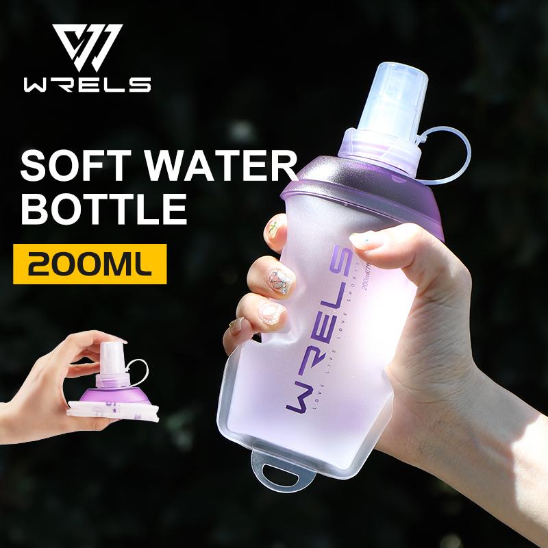 WRELS Outdoor Sport Water Bottle Camping Running Bicycle Soft Folding TPU Soft Flask Water Bag Large Diameter Light BPA Free
WRELS Outdoor Sport Water Bottle Camping Running Bicycle Soft Folding TPU Soft Flask Water Bag Large Diameter Light BPA Free