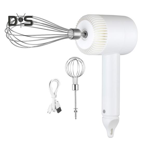 Электрический ручной миксер для взбивания яиц, 3 скорости, зарядка через USB-C, блендер для теста, эргономичный дизайн, портативный кухонный блендер для взбивания яиц белый
Электрический ручной миксер для взбивания яиц, 3 скорости, зарядка через USB-C, блендер для теста, эргономичный дизайн, портативный кухонный блендер для взбивания яиц белый