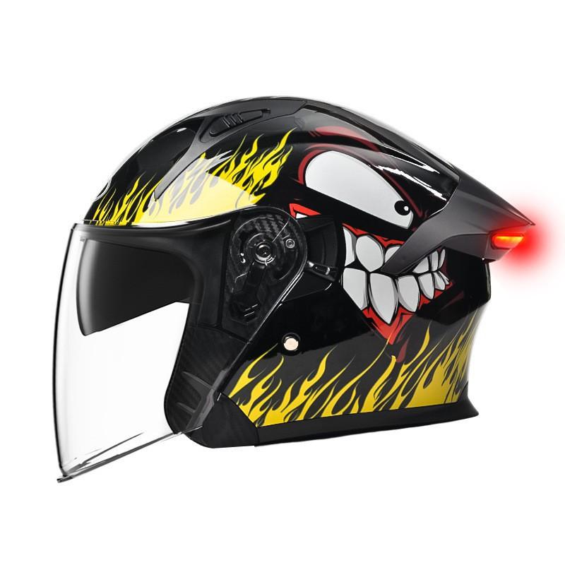 Factory Motorcycle Helmet Smart LED Taillight Model Long Life Four Seasons Unisex Three-quarter
Factory Motorcycle Helmet Smart LED Taillight Model Long Life Four Seasons Unisex Three-quarter