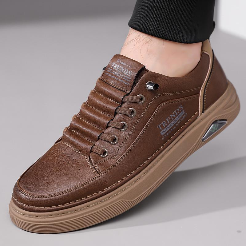 One-pedal sports and leisure shoes board shoes men s retro Baita men s shoes youth tooling trendy shoes comfortable non-slip leather shoes 38 коричневый
One-pedal sports and leisure shoes board shoes men s retro Baita men s shoes youth tooling trendy shoes comfortable non-slip leather shoes 38 коричневый