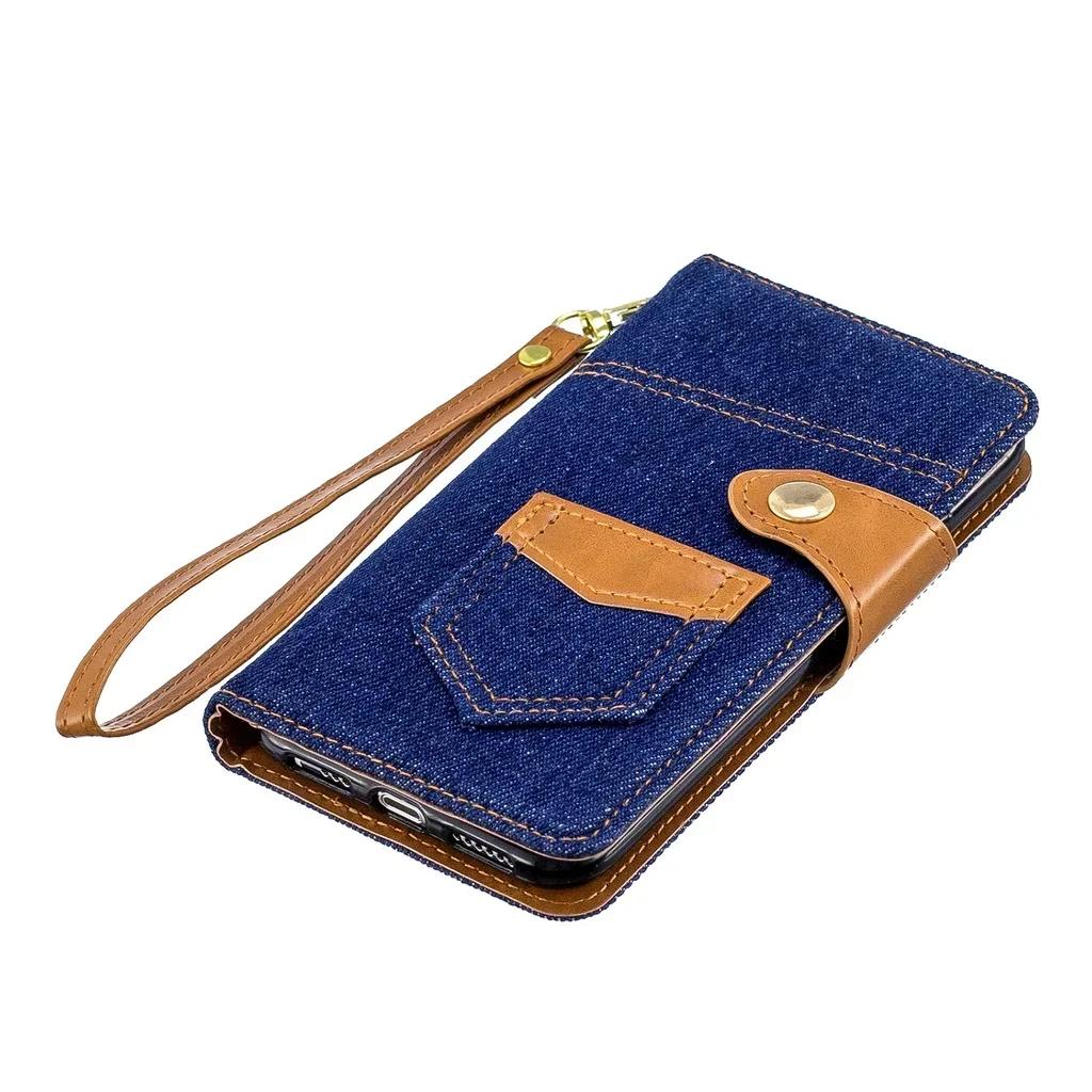 Denim Contrasting Leather Strap Phone Case for iPhone 16 Pro Max 15 14 13 12 11 XR Xs Max X 7 8 Plus Card Slot Stand Flip Cover For iPhone 16Plus темно-синього кольору
Denim Contrasting Leather Strap Phone Case for iPhone 16 Pro Max 15 14 13 12 11 XR Xs Max X 7 8 Plus Card Slot Stand Flip Cover For iPhone 16Plus темно-синього кольору