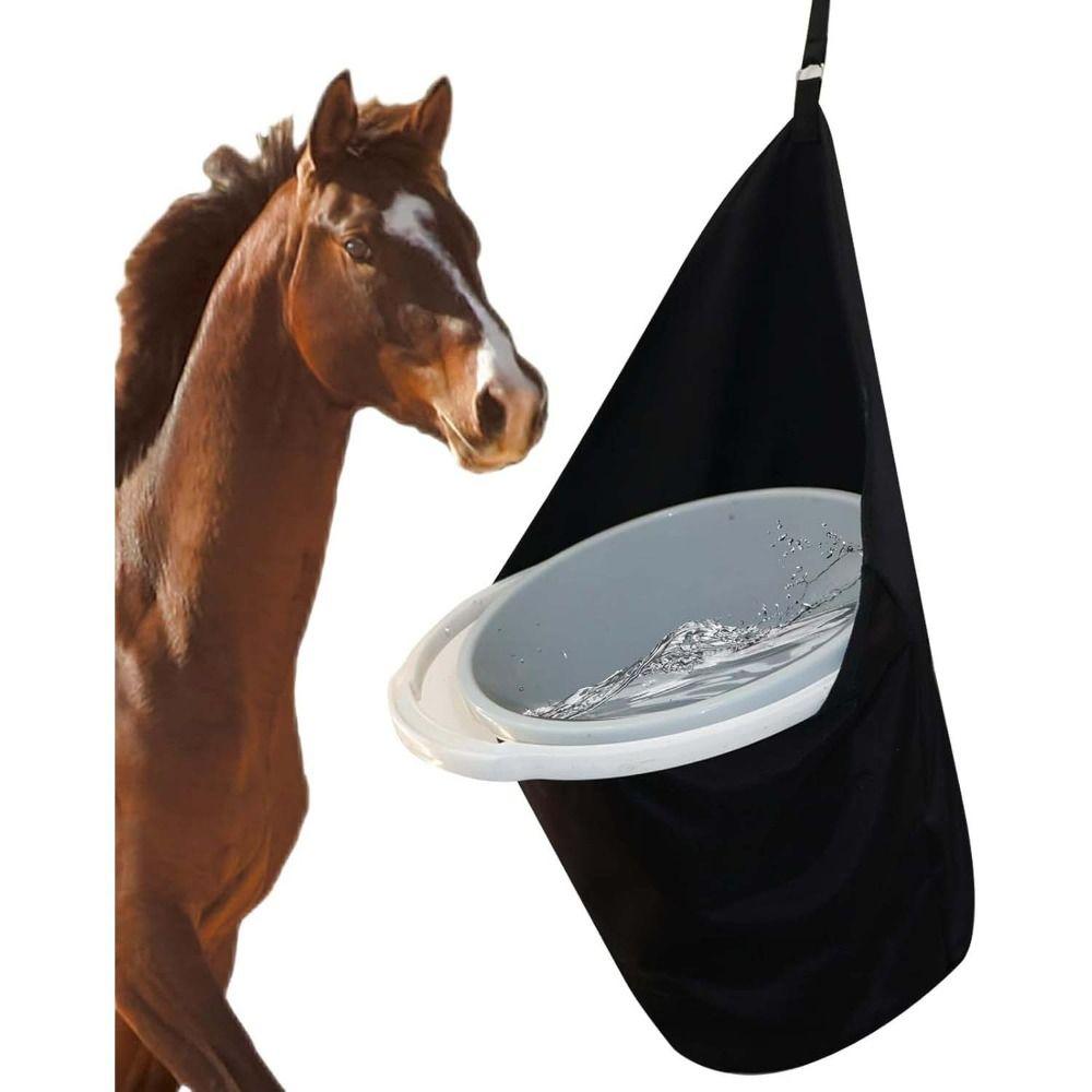 Large Capacity Horse Feed Bag 5 Gallon Hanging Bucket Holder Hay Feeder Bag Equestrian Supplies чорний
Large Capacity Horse Feed Bag 5 Gallon Hanging Bucket Holder Hay Feeder Bag Equestrian Supplies чорний