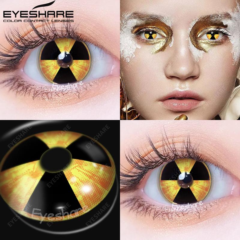 EYESHARE 1 Pair=2pcs Contact Lenses Crazy Lens Halloween Cosplay Soft Yearly Wear Natural 14.5mm
EYESHARE 1 Pair=2pcs Contact Lenses Crazy Lens Halloween Cosplay Soft Yearly Wear Natural 14.5mm