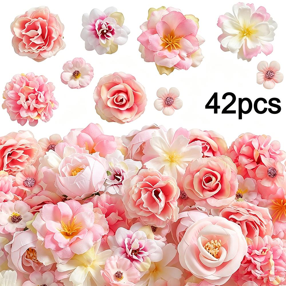 42Pcs Rose Daisy Artificial Flower Mixing Fake Flowers for Home Room Decor DIY Cake Arrange Gift Accessory Wedding Decoration (as the picture,42Pcs)
42Pcs Rose Daisy Artificial Flower Mixing Fake Flowers for Home Room Decor DIY Cake Arrange Gift Accessory Wedding Decoration (as the picture,42Pcs)