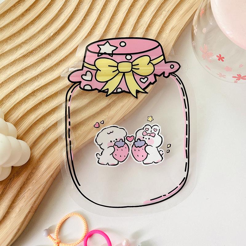 Cartoon Self-Sealing Plastic Bag for Snacks, Candy & Accessories
Cartoon Self-Sealing Plastic Bag for Snacks, Candy & Accessories