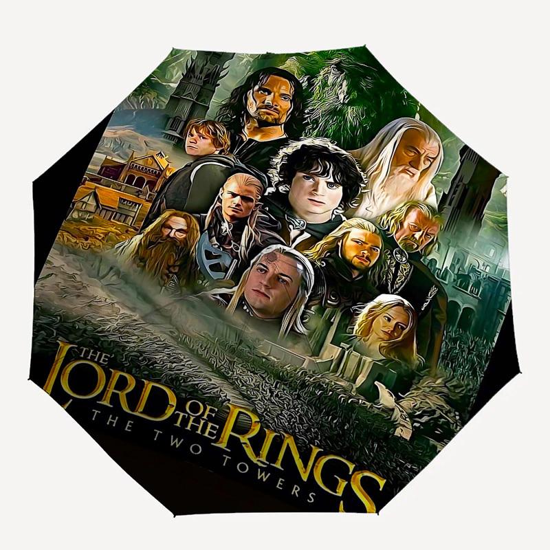 1pc Lord of the Rings Two Towers Automatic Folding Umbrella - Compact 8-Rib Design, Durable Plastic & Iron1408L
1pc Lord of the Rings Two Towers Automatic Folding Umbrella - Compact 8-Rib Design, Durable Plastic & Iron1408L
